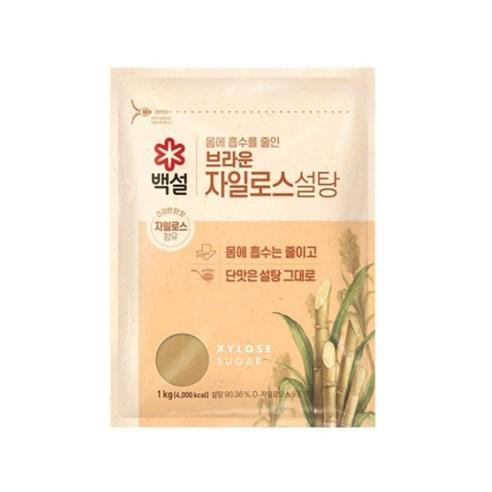 백설스위트리 자일로스 갈색설탕, 1kg, 1개 - 갈색설탕 | 쿠팡