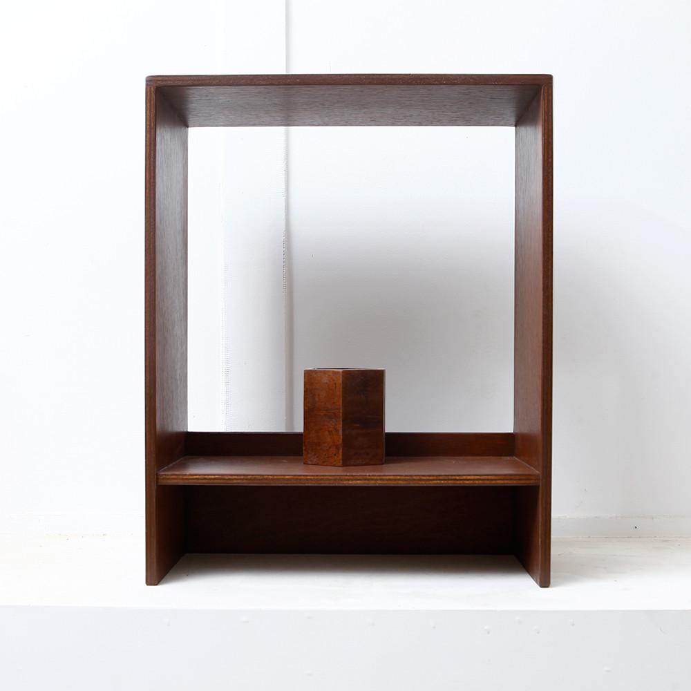 라왕합판 2단 선반 빈티지가구