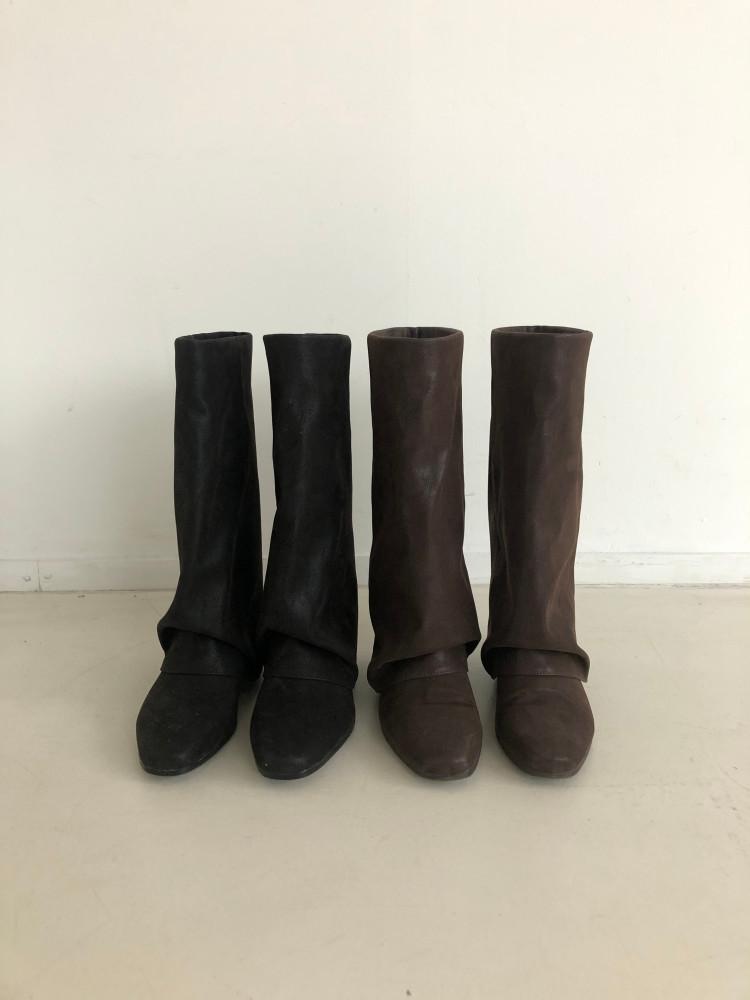 몰드 폴딩 부츠 2color