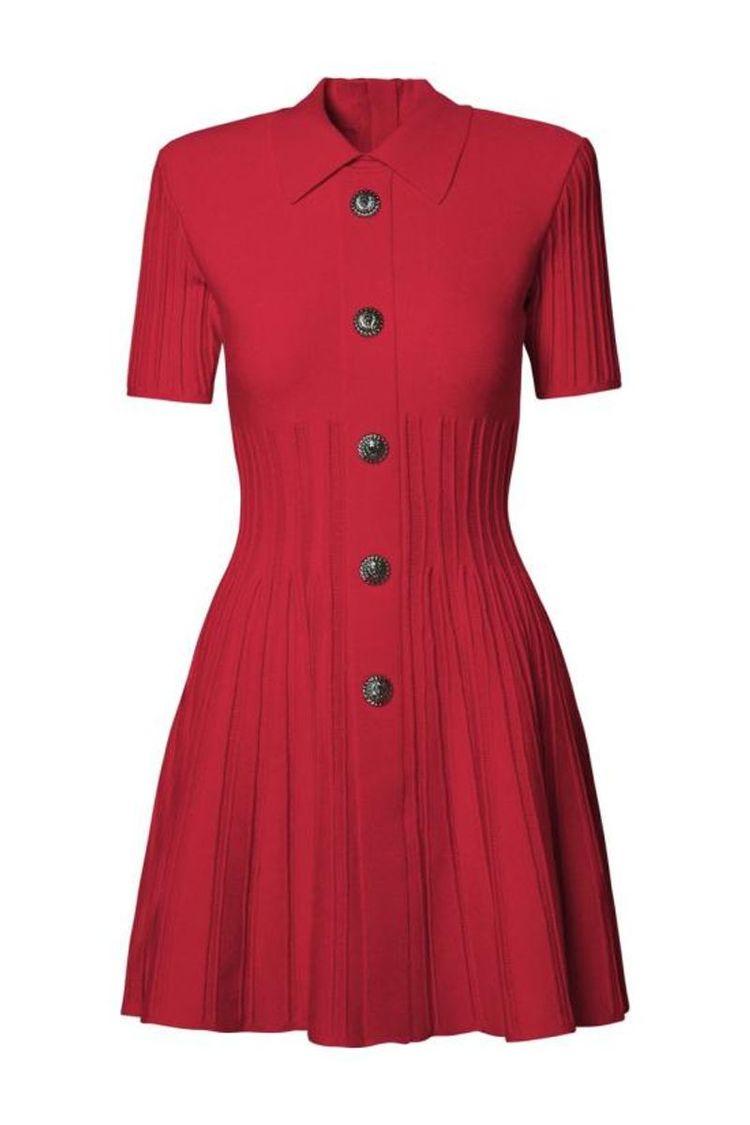 23FW 발망 점프수트 BF0R7150KF134PK FUCSIA
