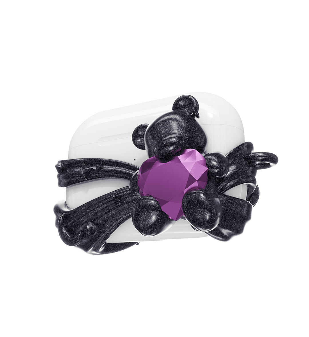 Airpods Teddiz Pearl Black