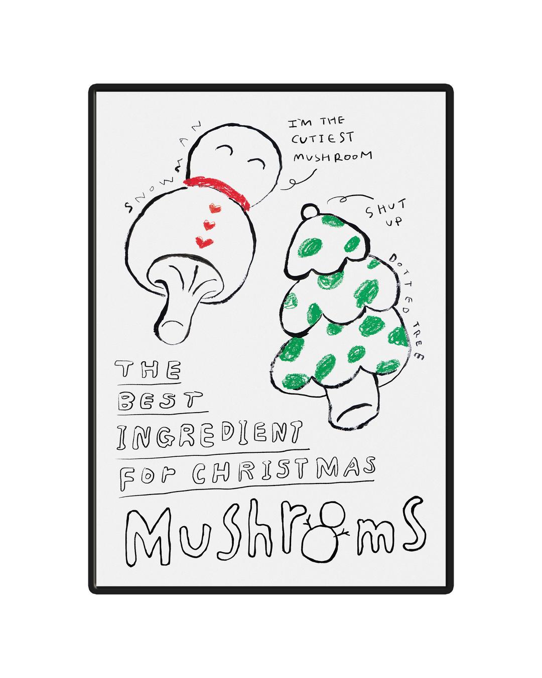 [Poster] Winter mushroom