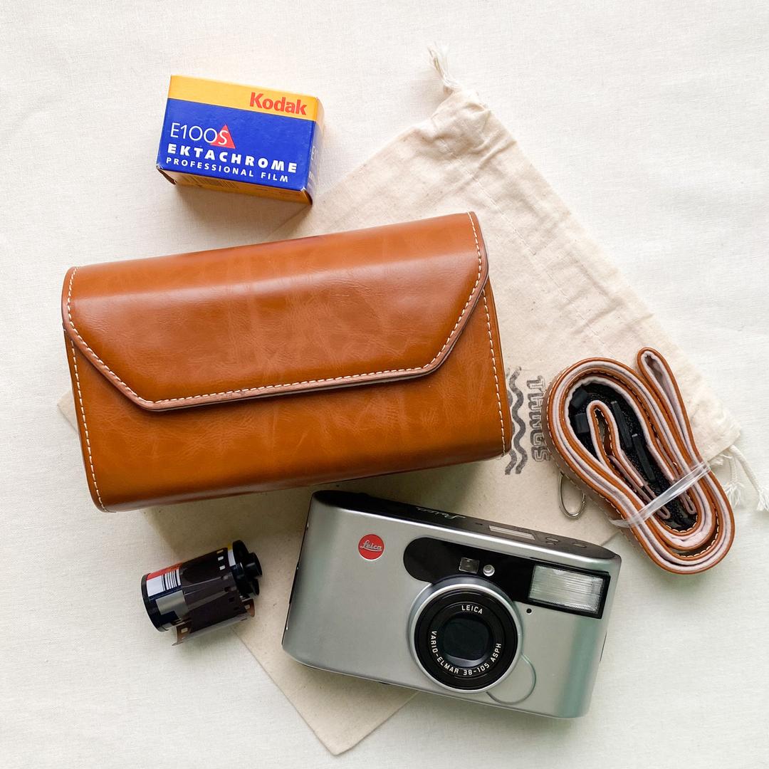 가죽 카메라 케이스