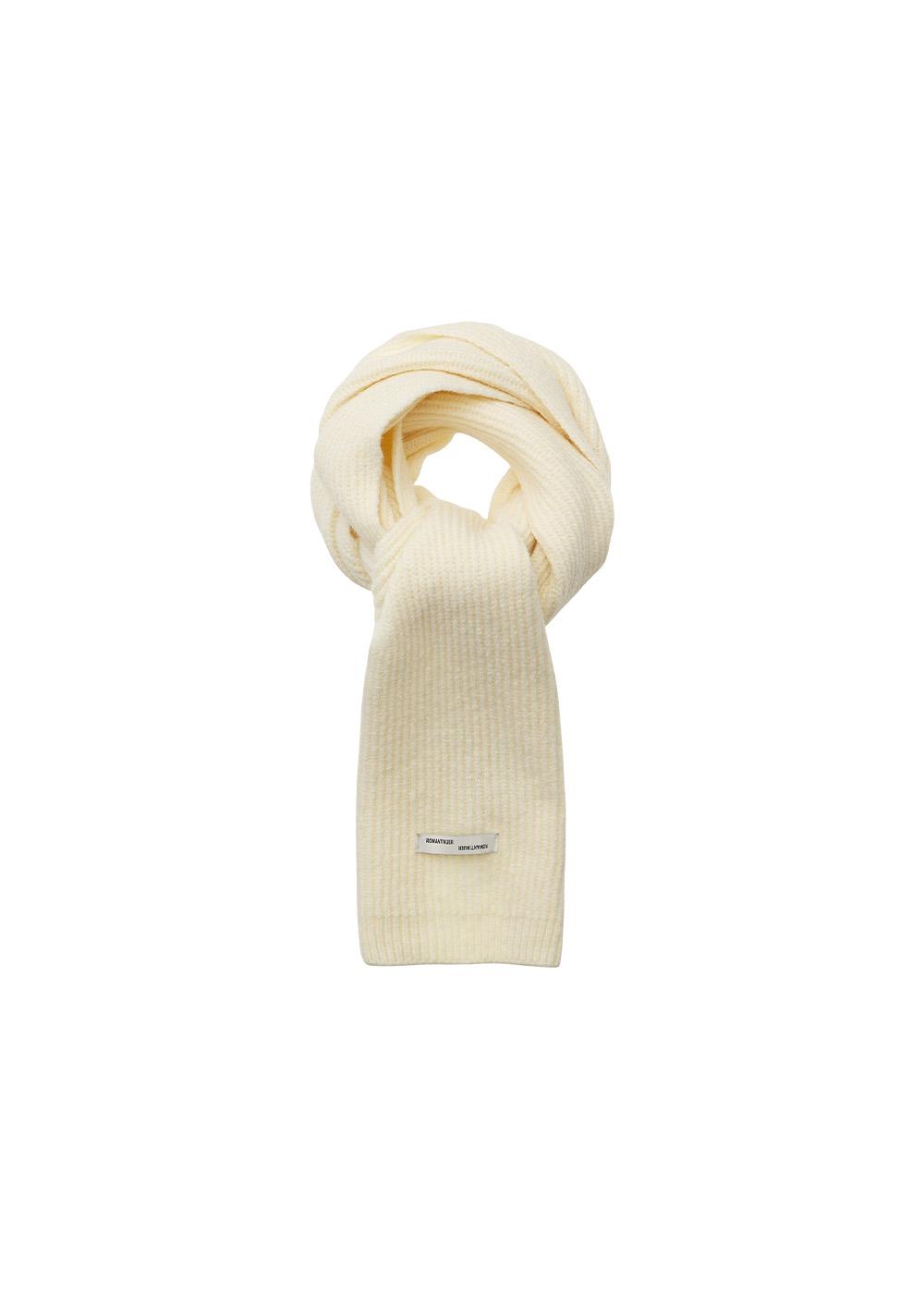 Classic Wool Touch Muffler (Ivory)