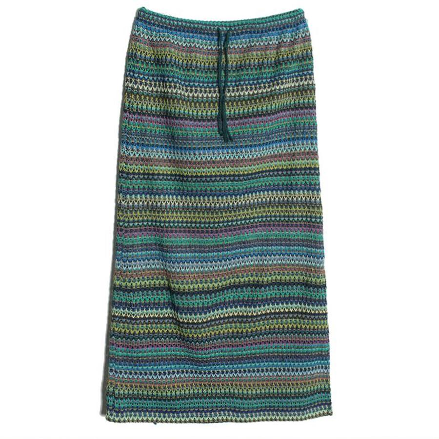 twill knit skirt