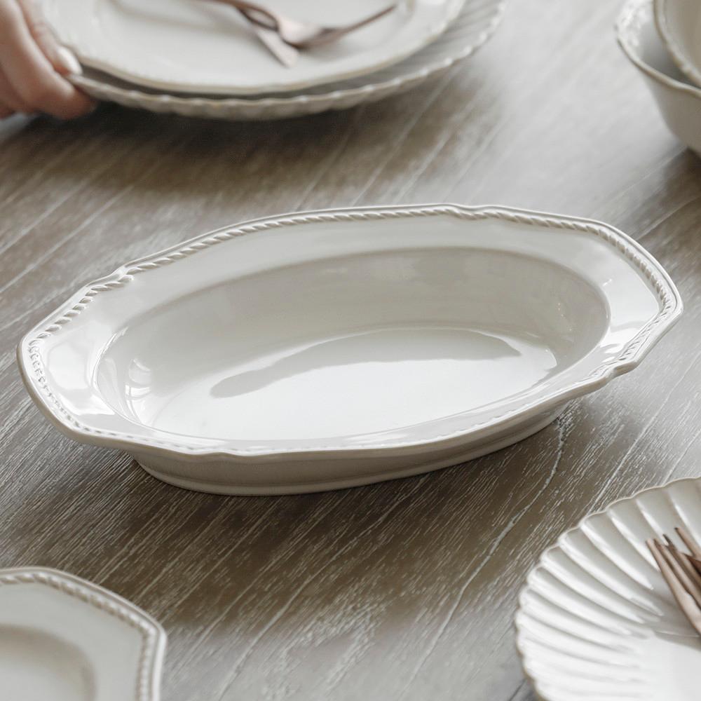 토스카나 빈티지 홈 파티 수입 샐러드볼 도자기볼 파스타볼 그릇 식기 접시 소 오발