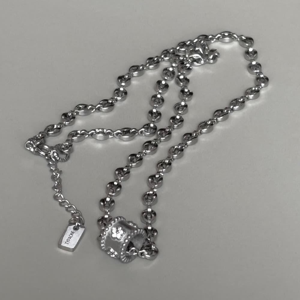 flower unique chain 써지컬 목걸이