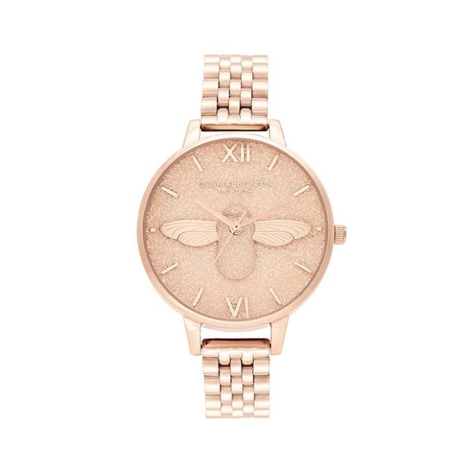 [OLIVIA BURTON] 로즈골드 글리터 다이얼