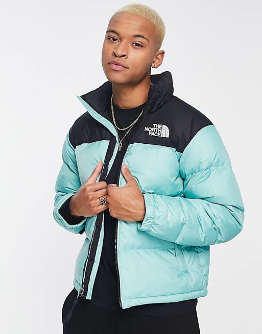 The North Face 1996 Retro Nuptse down puffer jacket in green