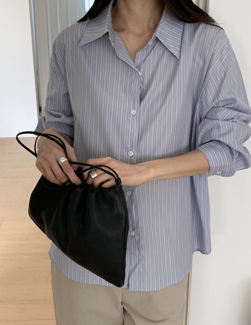 가내스라 [🌷얼리스프링] 브엘 스트라이프 셔츠 (2color)