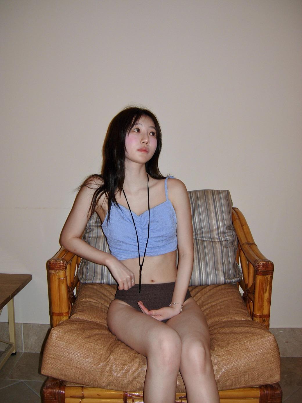 DM. Wrinkle Shirring Bikini