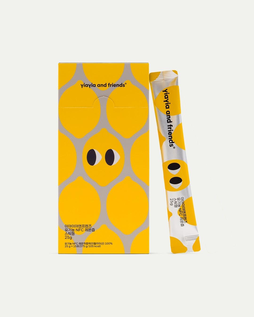 유기농 NFC 레몬즙 스틱형(25g*15포)