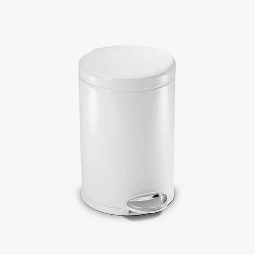 Round Step Can 4.5L (SPH-CW1853, White)