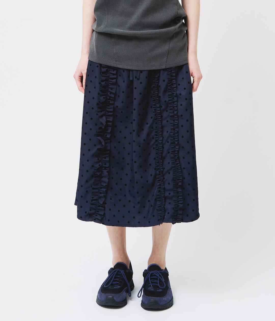 (W) Parco Dot Frill Skirt (2color)