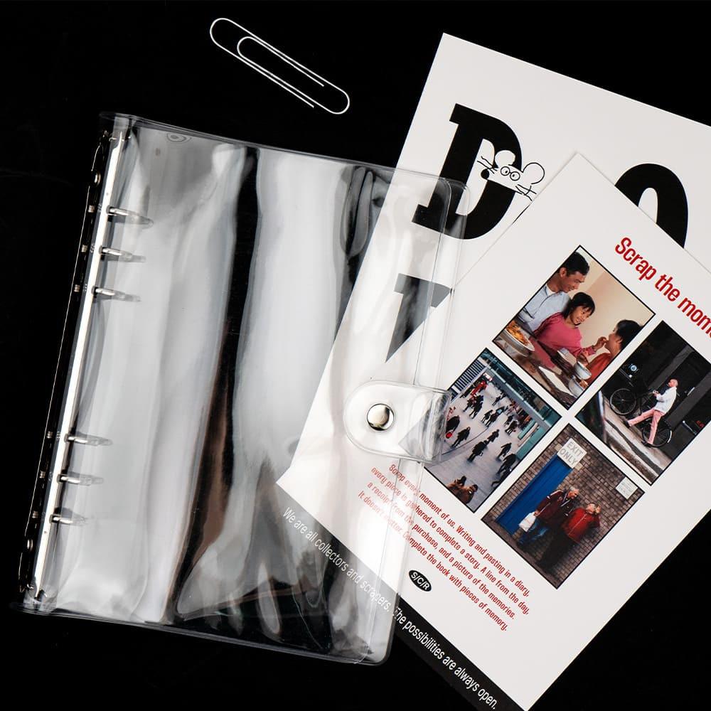 루카랩 A5 19R 6공 포켓 PVC 커버