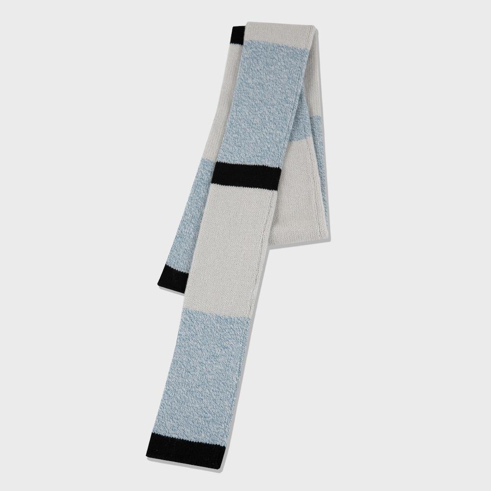 STRIPE MUFFLER (BLUE)