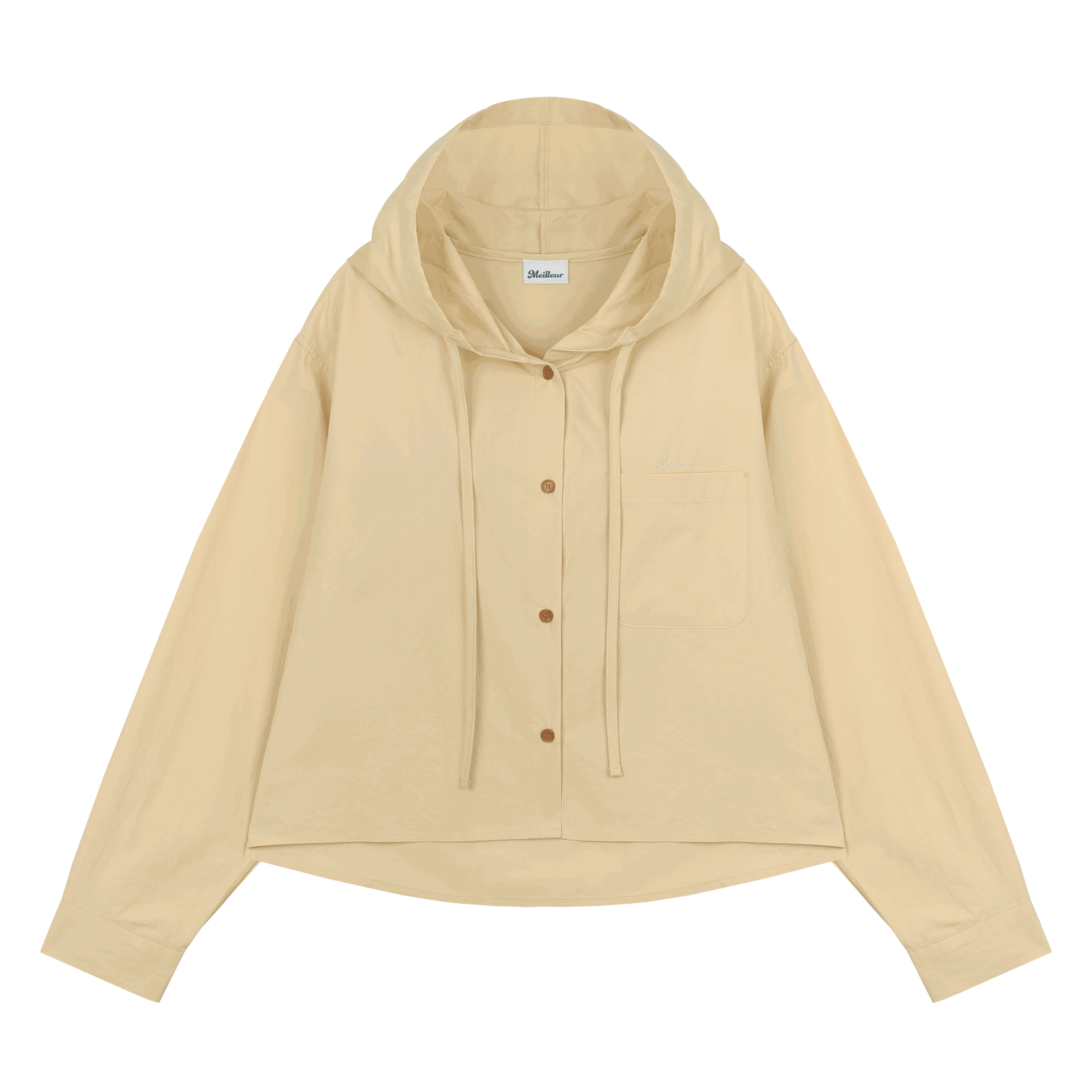 후드셔츠 크롭자켓 [3COLOR]