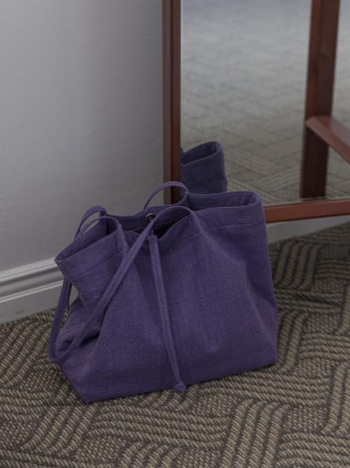 [su.su] 빈티지 스티치백_purple