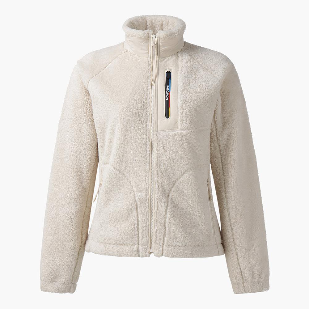 레이스플래그 스탠넥 플리스 자켓 W - 크림 / XS