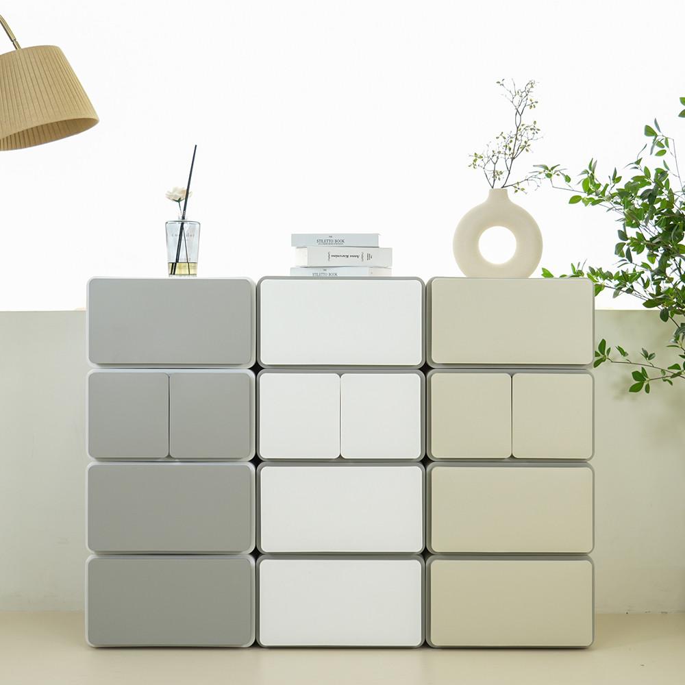 비숨 모듈 서랍장 플라스틱 다용도 인테리어 수납장