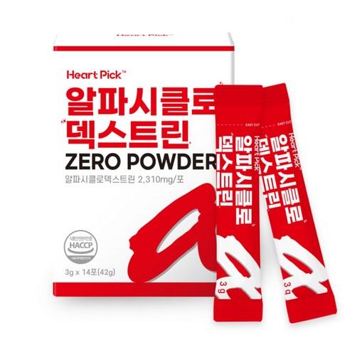 하트픽 알파cd 알파시클로덱스트린, 42g, 1개