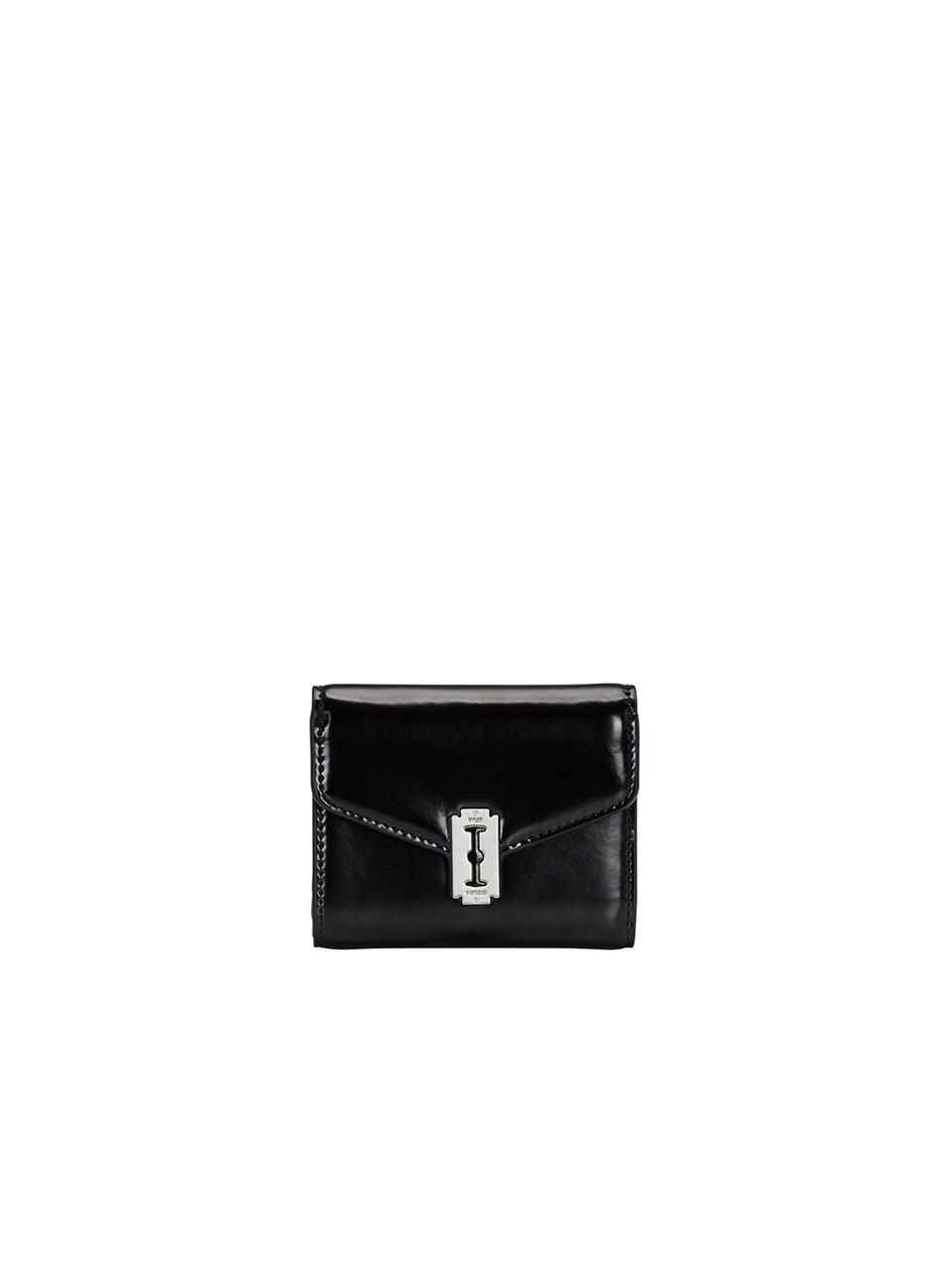 Occam V Half Wallet (오캄 V 반지갑) Black