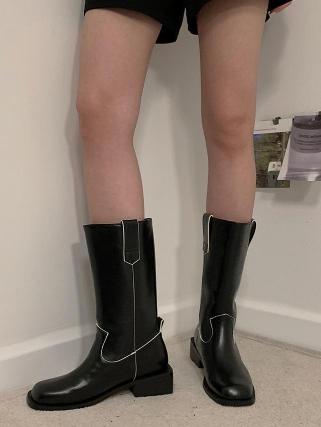스젠 Chopin Vintage Western Boots (2color) - 위시버킷