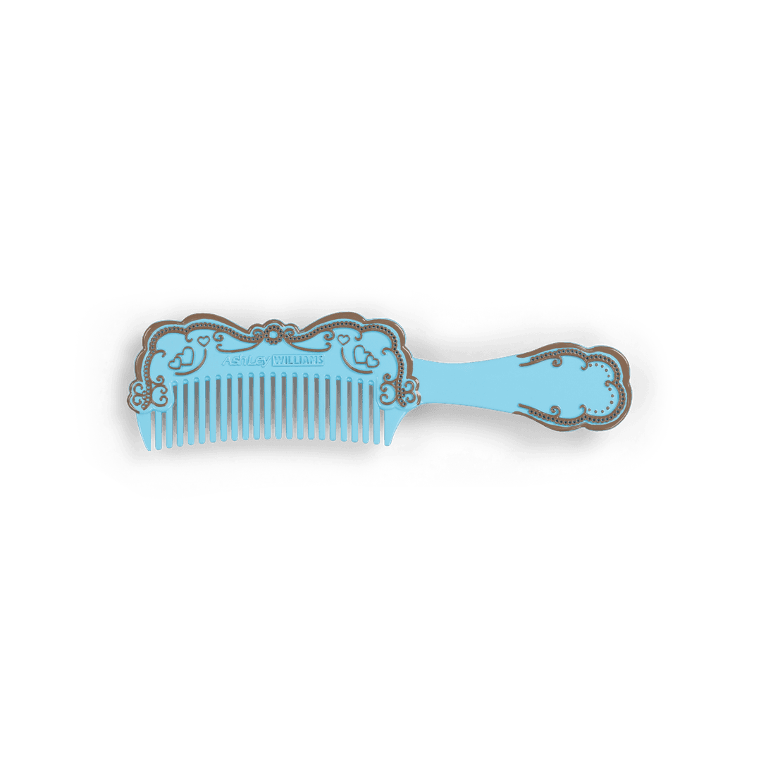 CAKE COMB HAIR CLIP  -  CHOCO - ONE SIZE