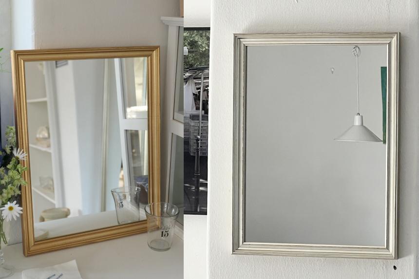 4.french mirror (4ver. 실버,골드)