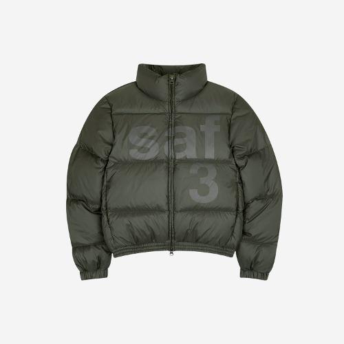 1/2 BASIC SAFARI DOWN JACKET (KHAKI)