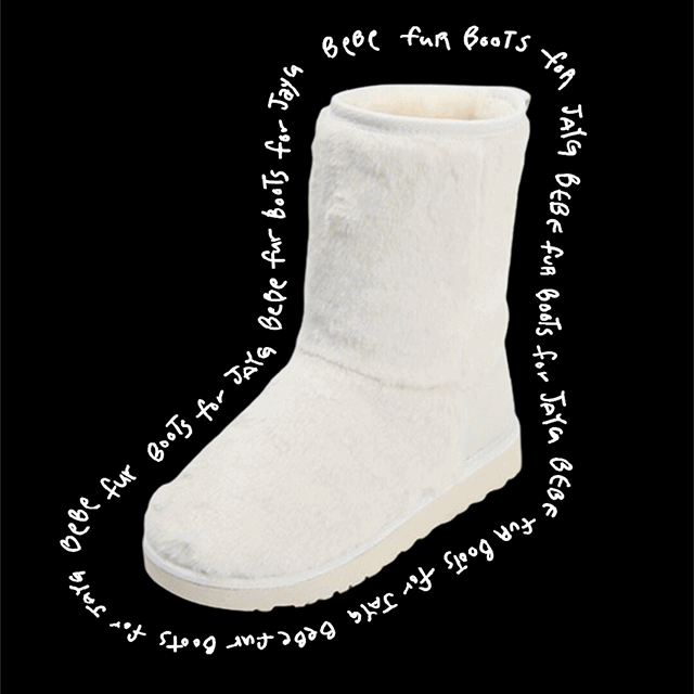 ☁최저가보장/주문폭주☁ 베베 에코퍼 레더 미들 퍼부츠