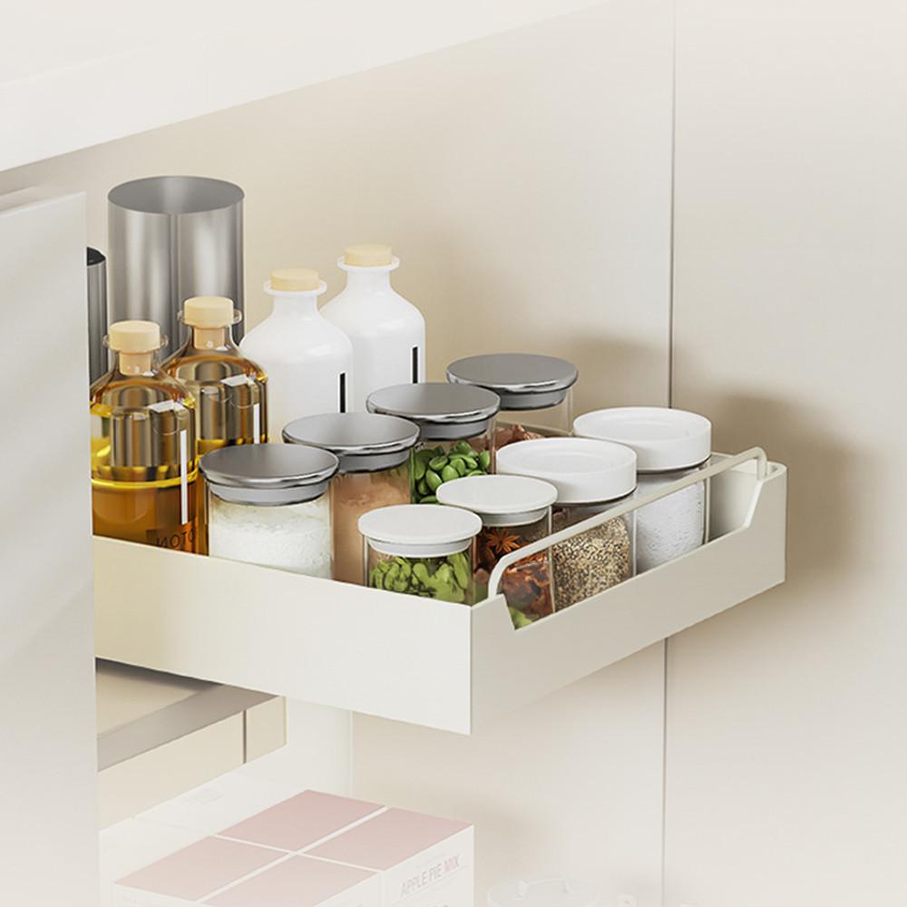 하부장슬라이딩 수납함 싱크대 슬라이딩 주방 레일선반