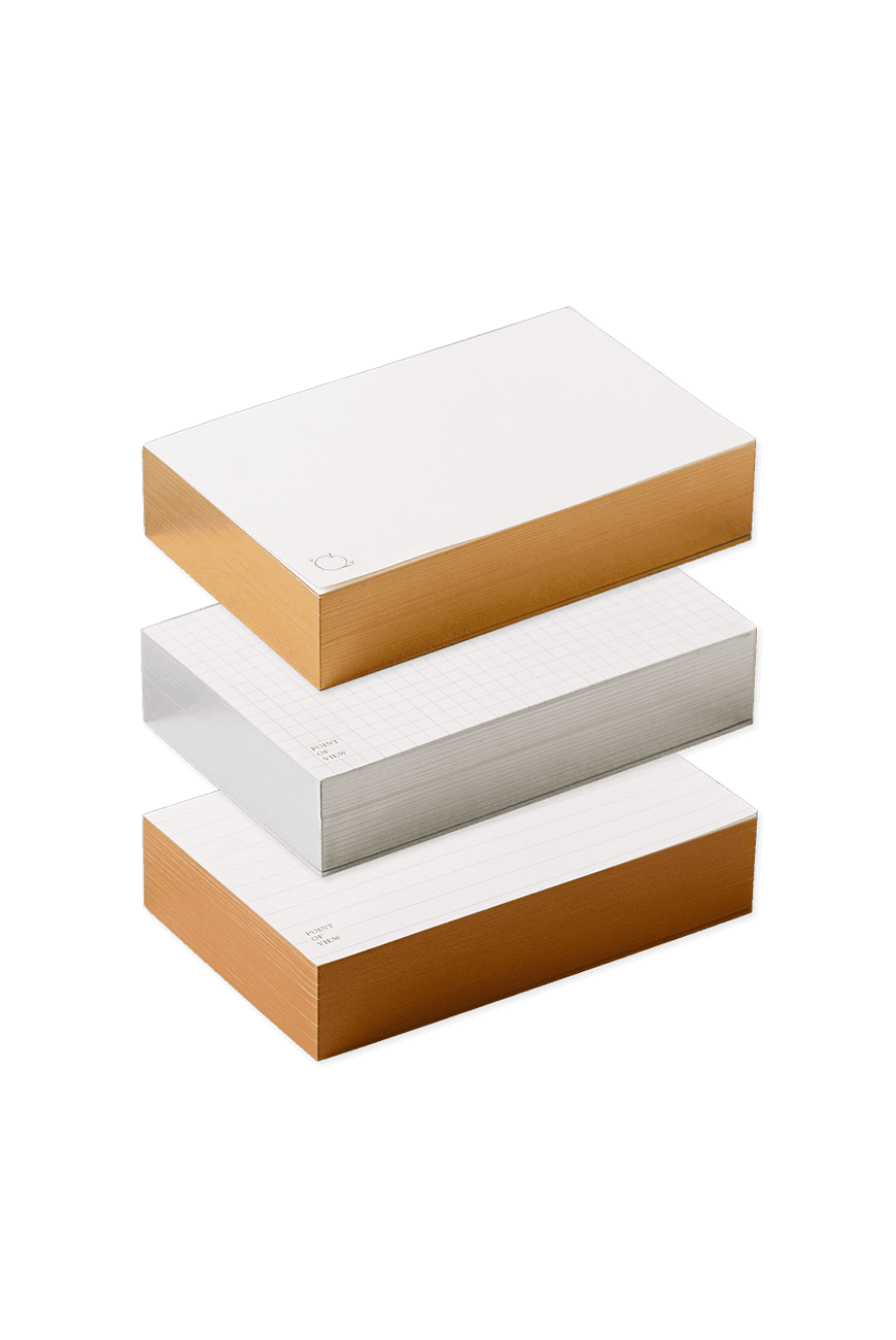 엣지 메모 블록 POV Edged Memo Block