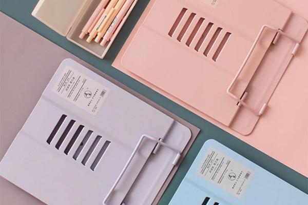 각도조절 파스텔 철제 독서대 2colors