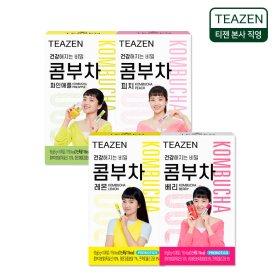 티젠 콤부차 10스틱*4박스(레몬+피치+파인+베리)