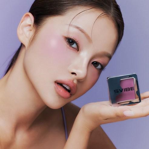 블러 톤 레이어 블러셔 (4color), 04 그레이프 톡, 1개