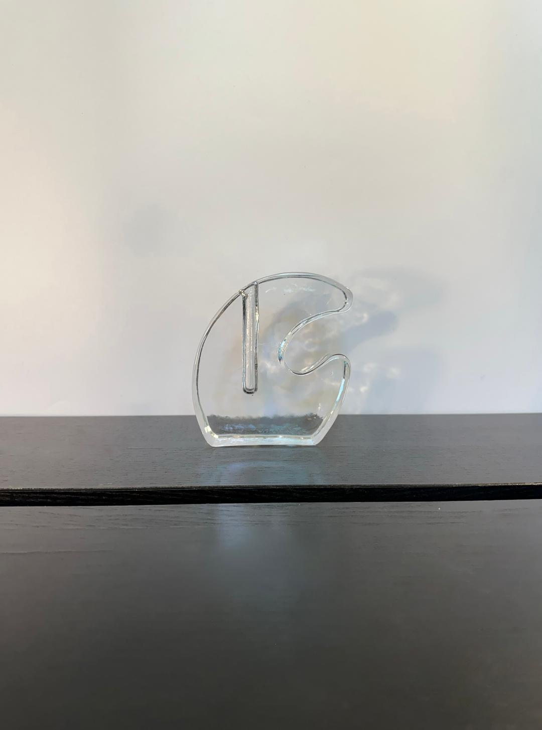 Crystal Block Vase