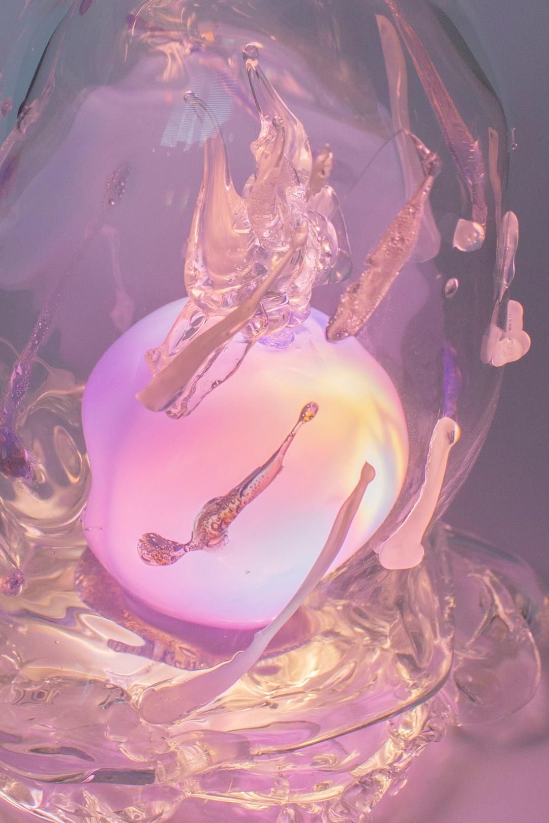 Pink Rain(Purple ball)