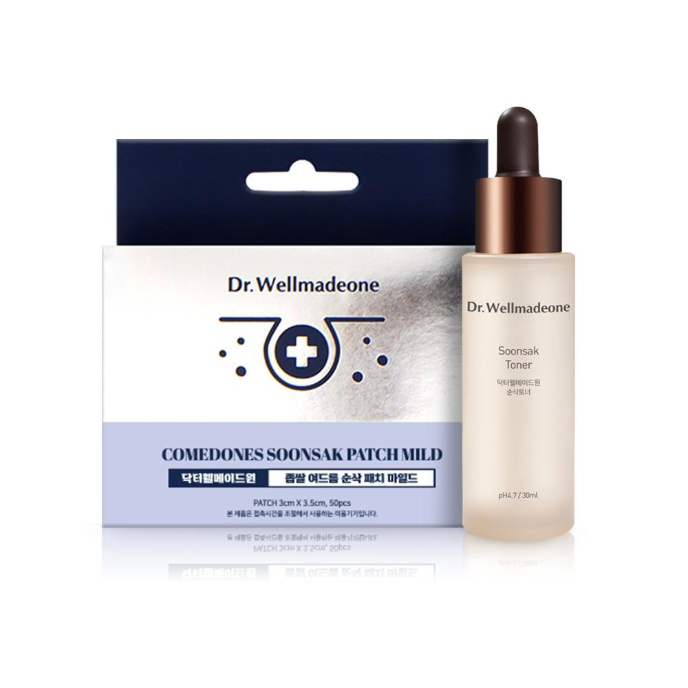 [시크릿특가] 순삭패치 50매 + 토너 30ml 3종택1