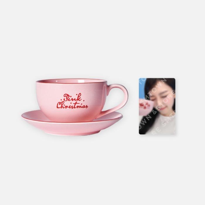 Red Velvet [PRE-ORDER] 2024 PINK CHRISTMAS CUP & SAUCER SET
