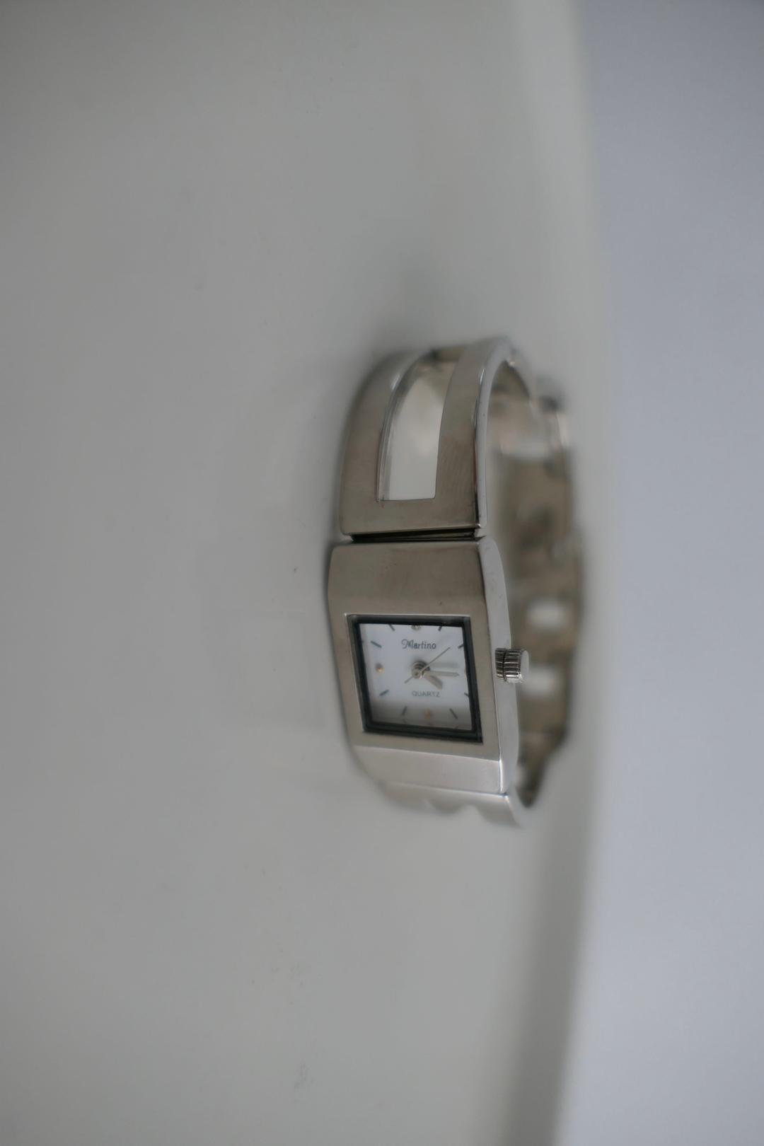 Two Line Square Watch