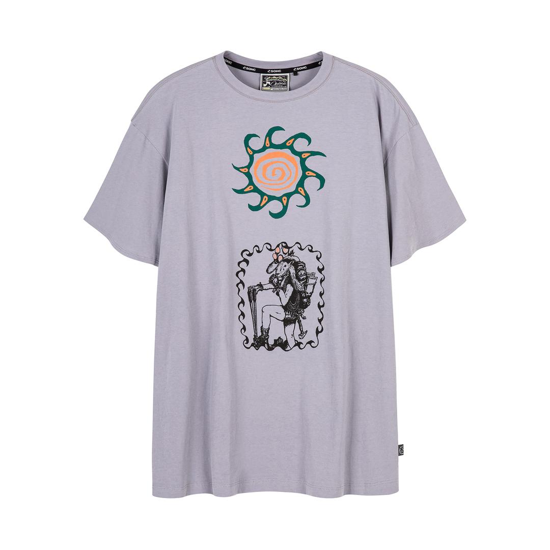 Hiking Antler T-Shirt_11UUT152 GRAY