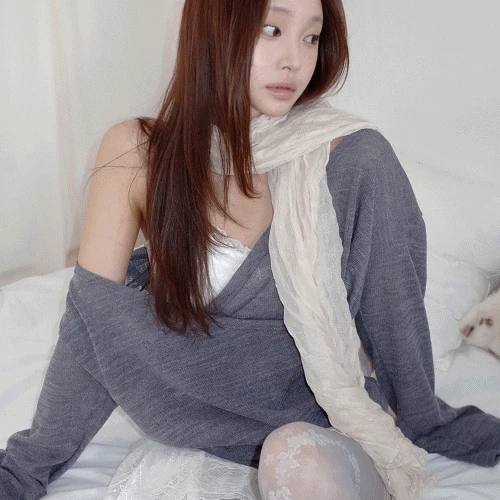 [봄코디💞/추천] 모어드 링클 주름 롱 머플러 스카프 13color