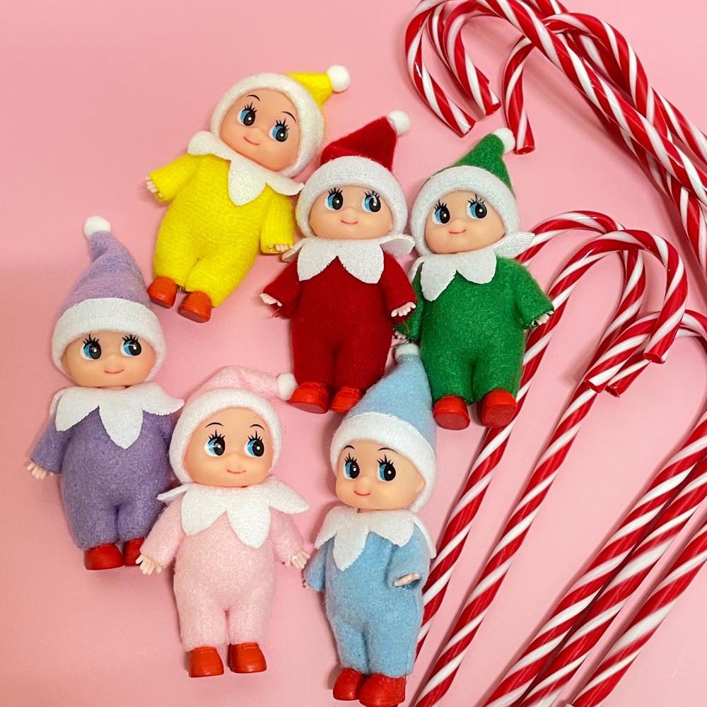 엘프 요정 피규어 6종 (크리스마스 인테리어 소품)