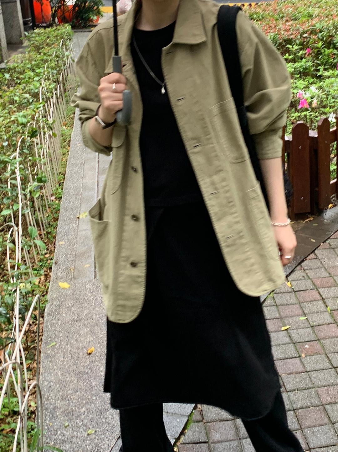 [리어스 제작] 프로그 워크 자켓 (khaki)