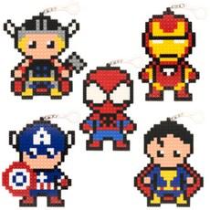 클레이피아 디폼 블록 히어로 5종 패키지 8mm