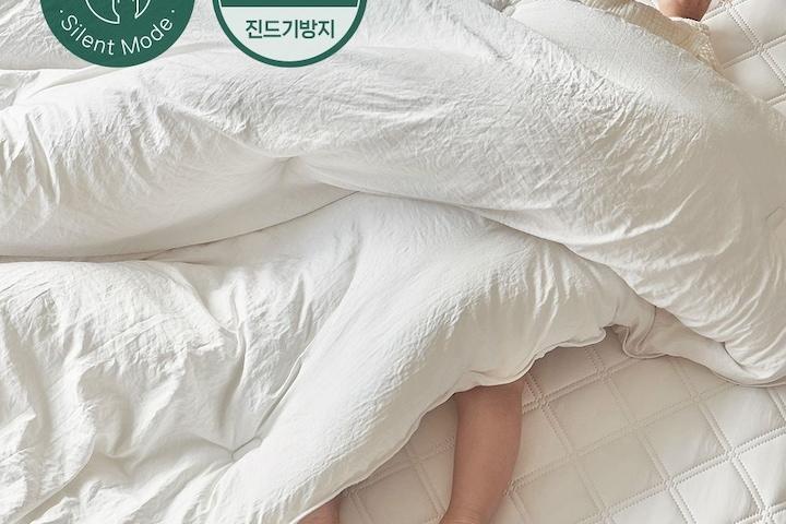 [브랜드위크] NEW 말랑쫀득 애착이불! 초고밀도 저소음 알러지케어 퓨어 차렵이불 세트