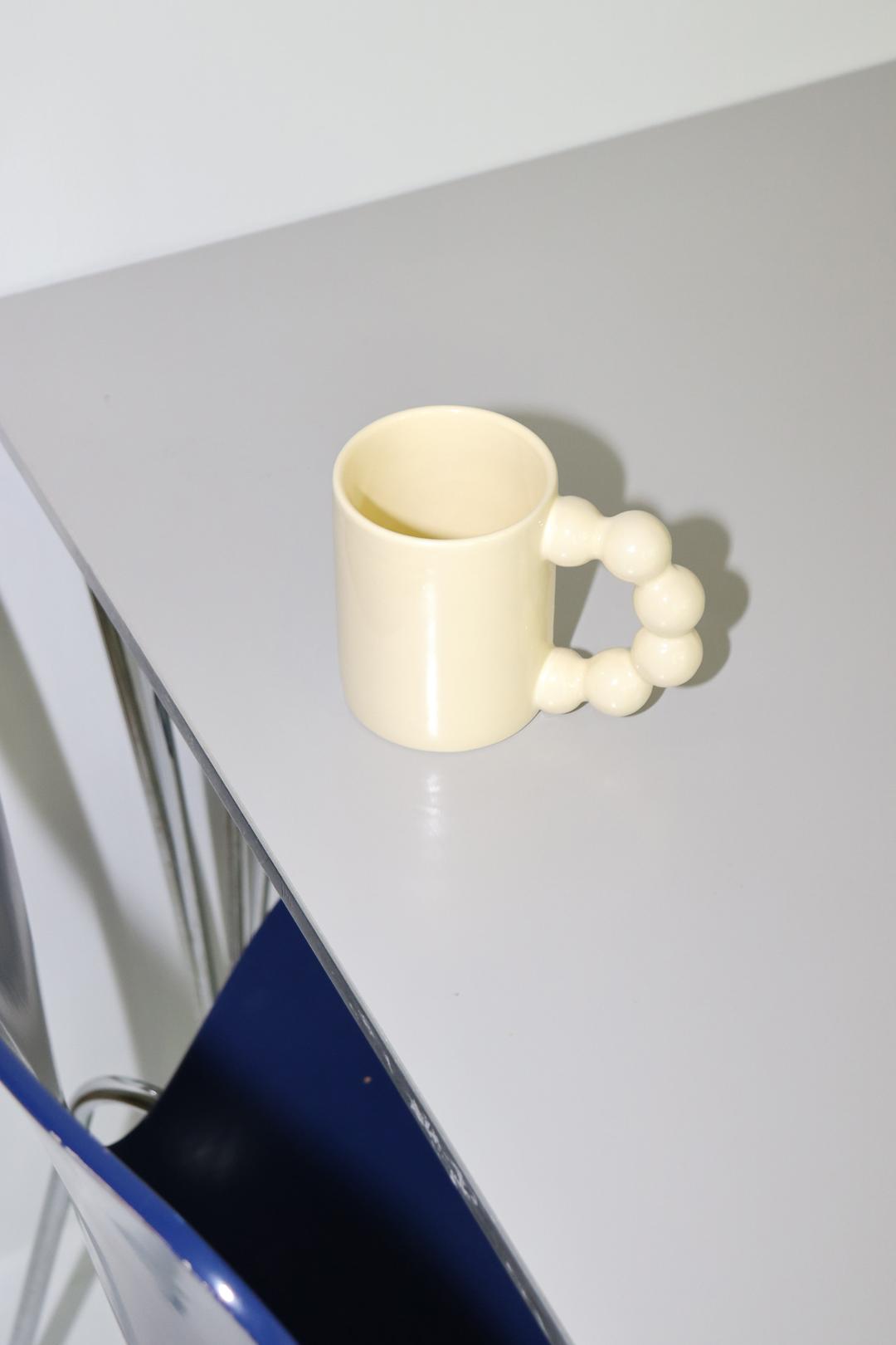 [NEW]beads arch mug(butter-yellow)