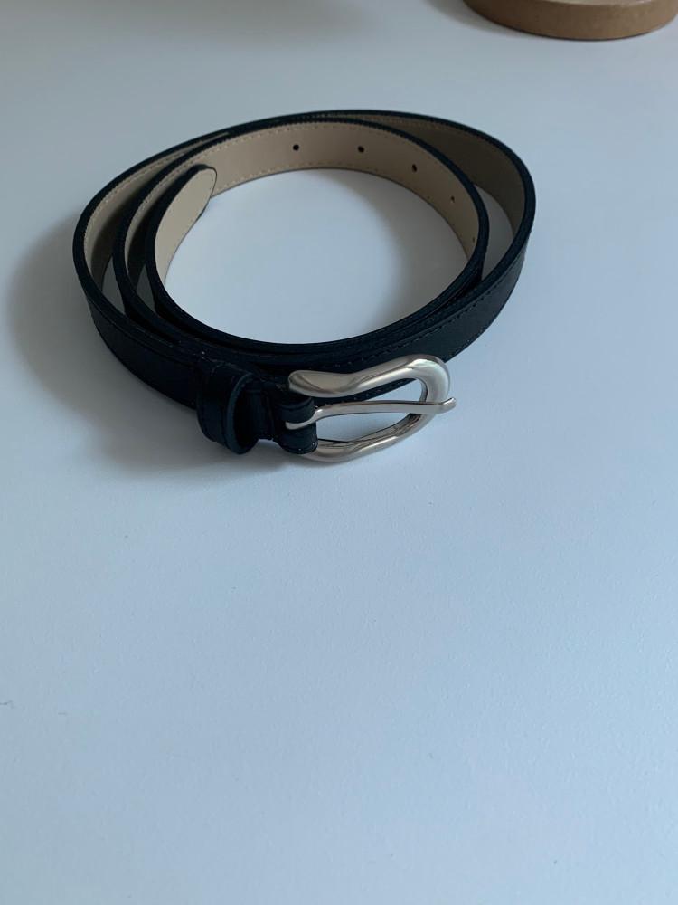 클래식 소가죽 벨트