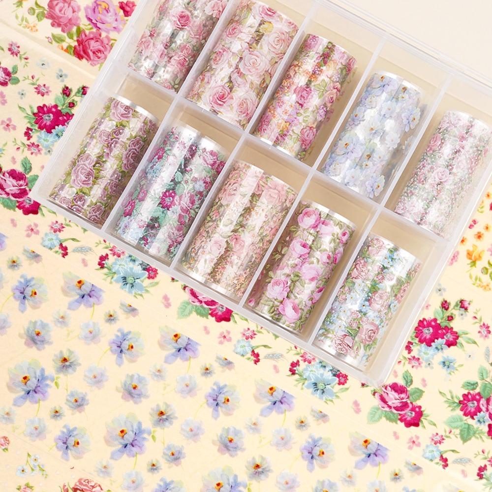 매직호일 10종 세트-43 100cm 필름 네일 아트